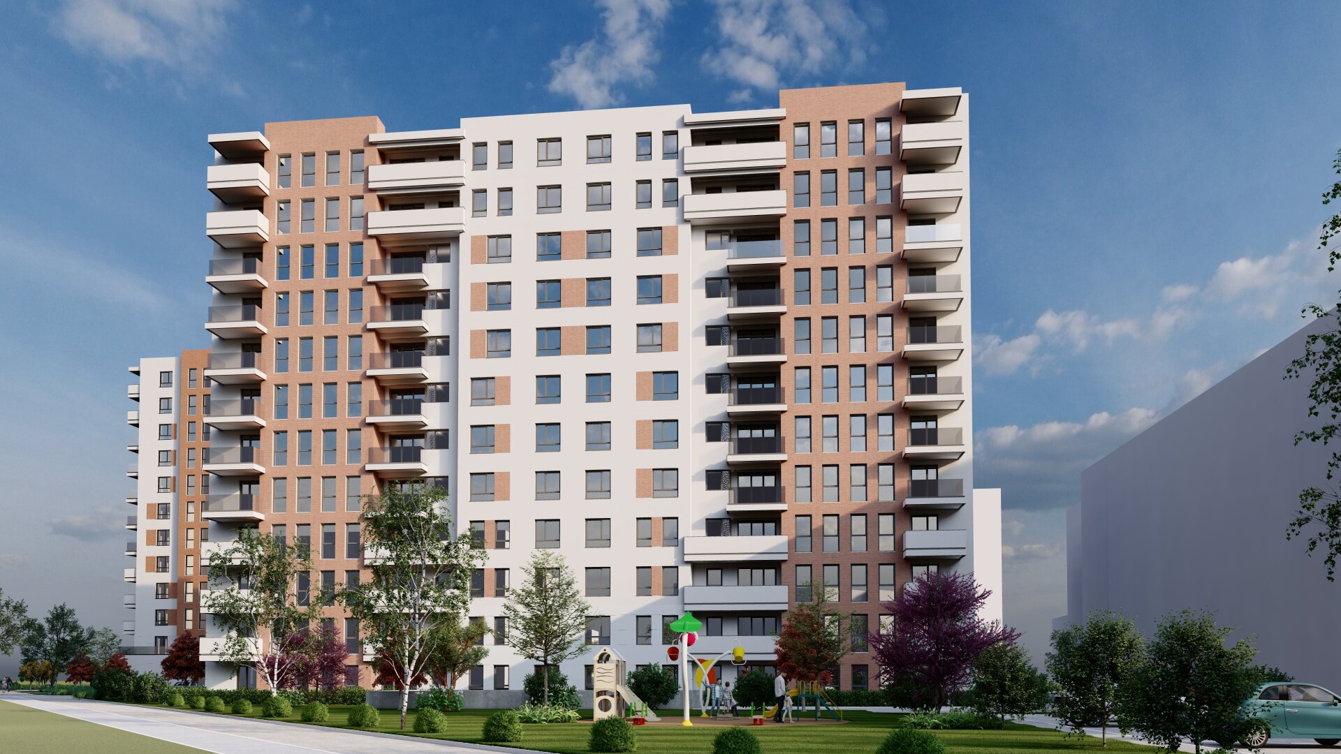 Imagine din galeria proiectului — ansamblul rezidențial Drumul Taberei Residence 3, str. Valea Largă, sector 6 București, proiect PPAE
