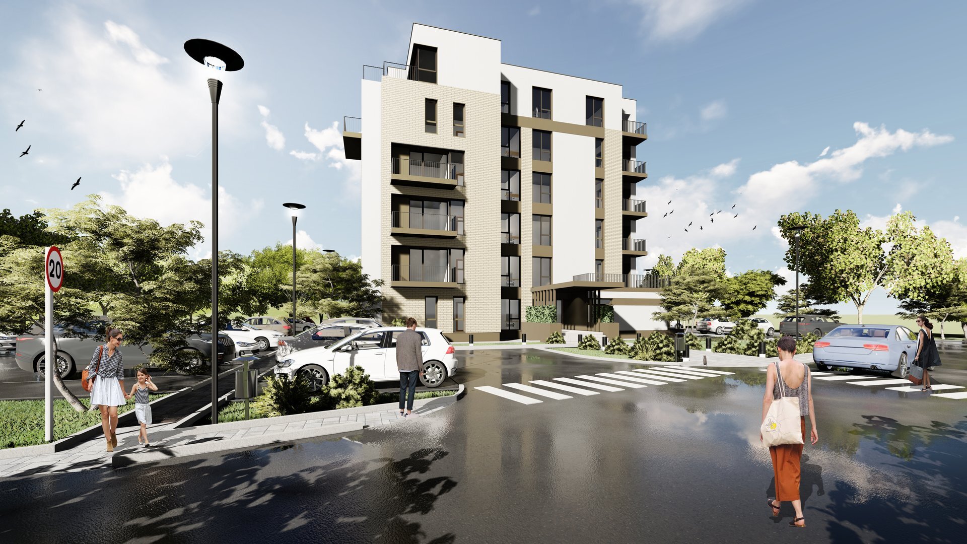 LMG Ulmi Residence - Ansamblu clădiri apartamente