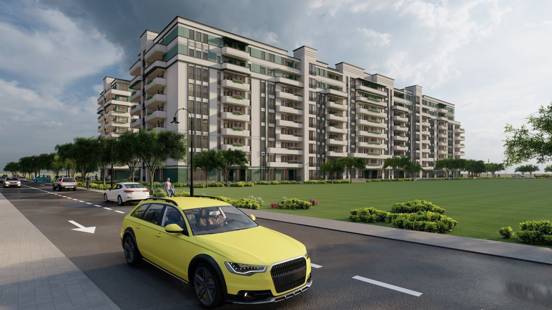 My Place Residence North - Apartment & Commercial Building