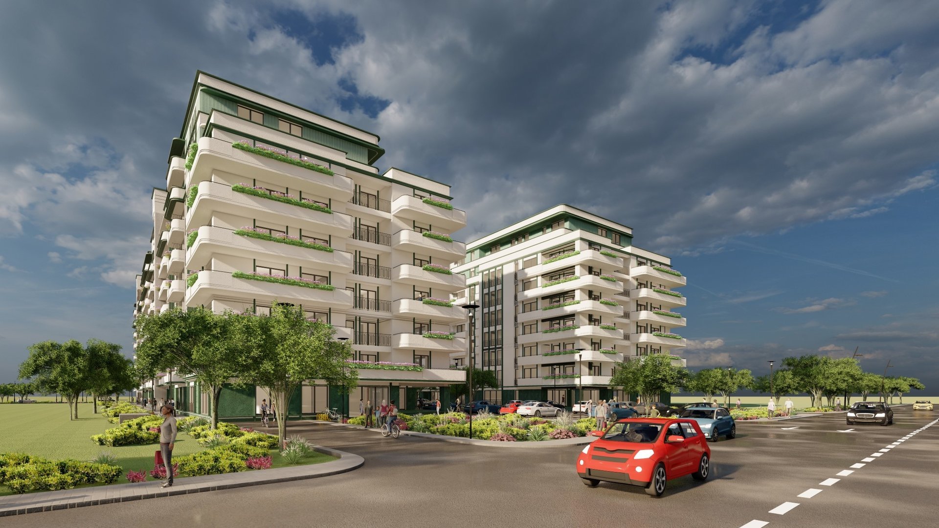 My Place Residence North - Apartment & Commercial Building