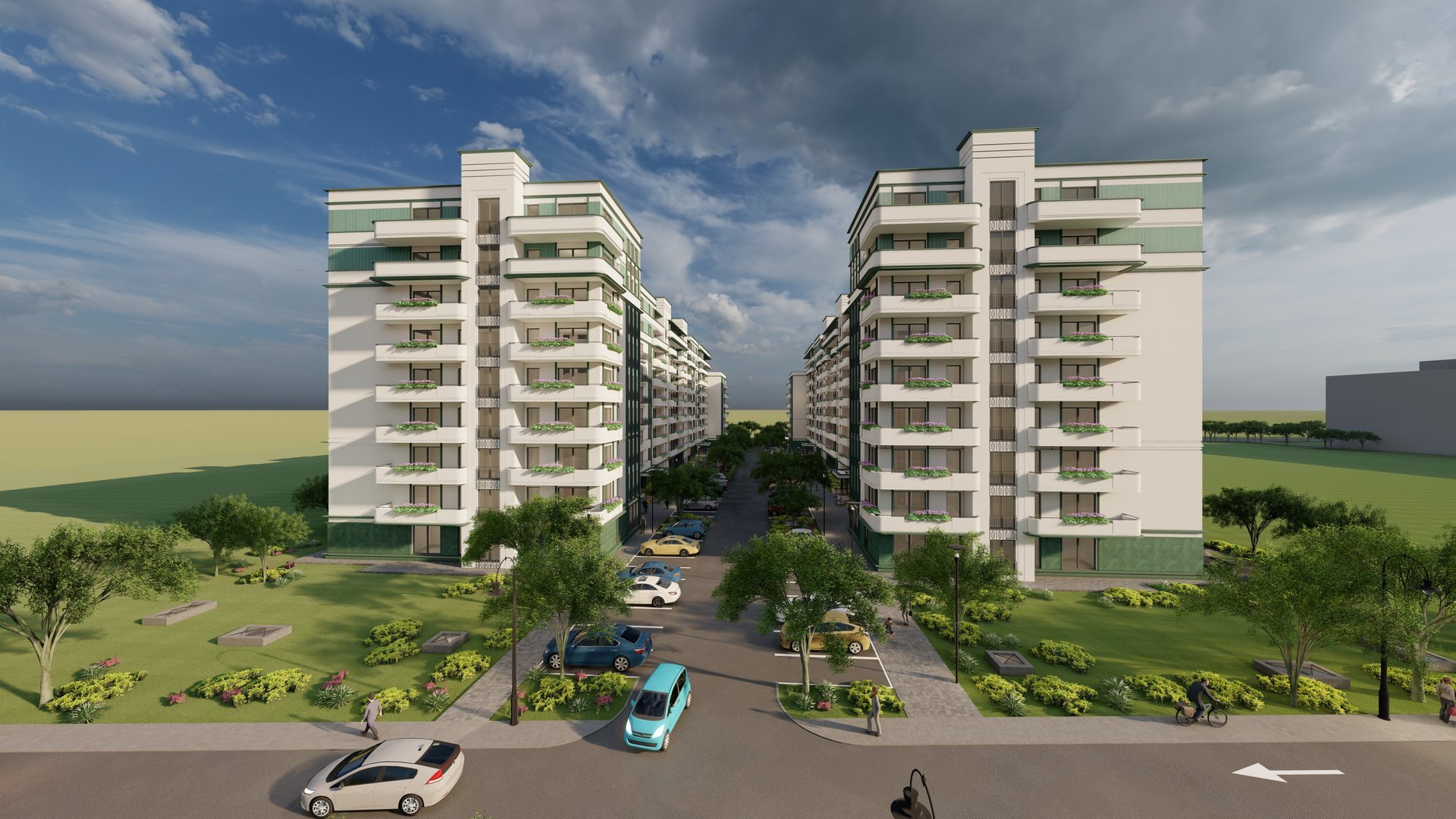 My Place Residence North - Apartment & Commercial Building